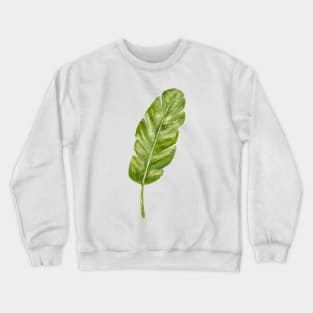 tropical leaf Crewneck Sweatshirt